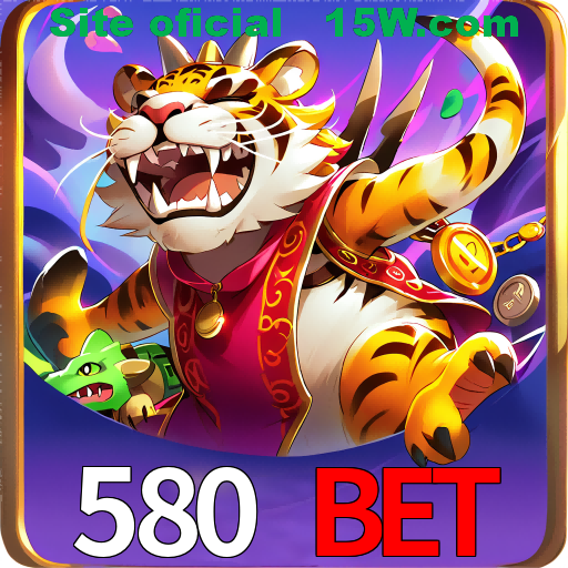 Imagem promocional da 580 BET mostrando a plataforma e suas vantagens